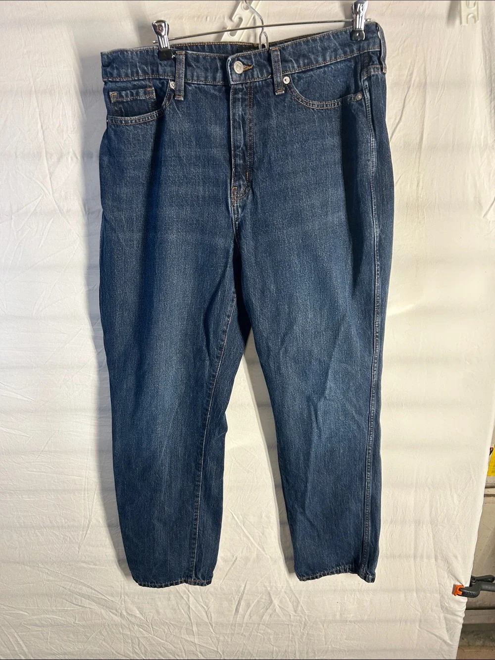 Banana Republic Relaxed Fit Dark Blue Jeans